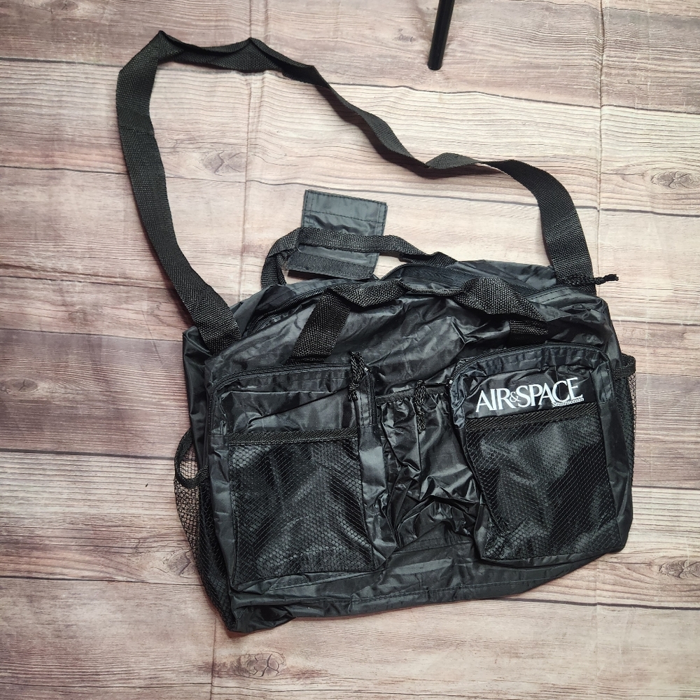 Air & Space Smithsonian Meuseum Black Bag